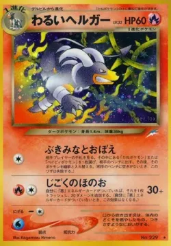 Dark Houndoom #No. 024 · Pokémon